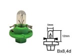 with plastic socket BULB 12V 0.5W (Bx8.4D)