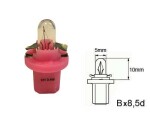 with plastic socket BULB 12V 0.4W (Bx8.5D)