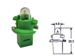 with plastic socket BULB 12V 2W (BX2D)