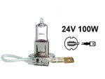 halogen bulb H3 24V 100W, (PK22s)