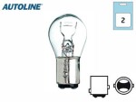 Metallsokliga BULB pair 24V 21/5W (BAY15d)