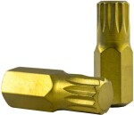 10mm(3/8") short 12-star xzn head m16/30mm "heavy duty" s2+tin jbm