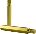 10mm(3/8") long 12-star xzn head m5/75mm "heavy duty" s2+tin jbm