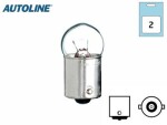 Metallsokliga BULB pair 24V 5W (BA15s)