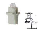 with plastic socket BULB 24V 2.0W (BX2D)