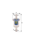 fuel filter HENGST petrol