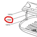 thule spare part lid lifter ml50 soft 14930