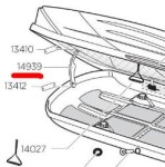thule spare part dual-force 14939