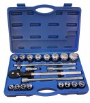 tool set. 21 part pad 3/4" 19-50mm triumf 6-pt