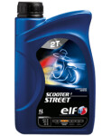 oil ELF 1L SCOOTER 2 STREET semi synth . 2T / scooter