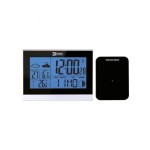 digital weather station wireless black