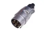 7-pin, plug aluminium