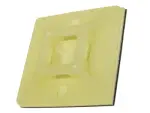 PLASTVITSA fastening white. 1pc