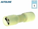 receptacle, Heat-shrinkable 6.3mm