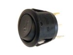 key switch, round 0-1 12/24v for seat heater 12-24v
