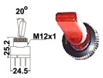 lever switch blister 12V ON-OFF