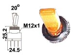 lever switch blister 12V ON-OFF