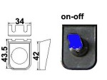 lever switch blister 12V ON-OFF