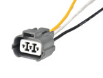 plug 3-pin, wired