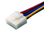 plug box 6-part male wired