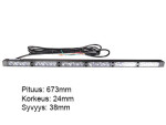 LED-beacon panel 12-24V 673.00 x 38.00 x 24.00mm TR3