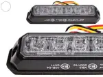 LED signal light 11-30V 127.5x27.8x17.2mm MS6, ECE-R65