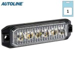 LED surface beacon 12-24V 120x32x13mm
