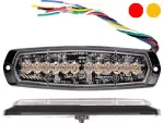 LED signal light, two-coloured 12-24V 137x42x13.1mm SM6-D