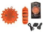 LED-HOIATUSTULI, orange, rechargeable