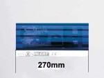 spare glass 270mm panel, blue, keskklaas