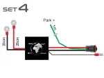 wire set, DT 12/24V SET 4