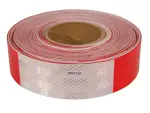 reflector tape 50.00mm DOT C2, red and white