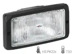 fog light 242x133mm H3, seisutuli