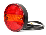 LED rear light 12-24V ø142x50mm