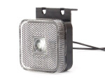 LED- Side marker light 12/24 V white with leg 12-24V