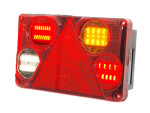 LED rear light treilerile 12-24V 232x142x59mm