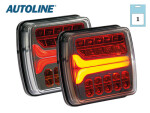 LED rear light 12V 110x102x37mm