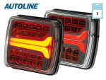 LED rear light 12V 110x102x37mm