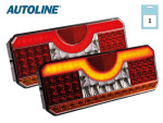LED rear light 12-24V 354x140x58mm
