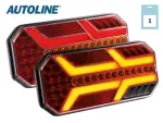 LED rear light 12-24V 235x110x32mm