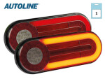 LED rear light 12-24V 290x107x28mm