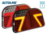 LED rear light 12-24V 240x140x31mm