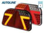 LED rear light 12-24V 240x140x31mm