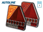 LED rear light 12-24V 186x206x31mm