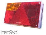 rear light for trailer 240x140x53mm Multipoint I
