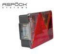 rear light, ASPÖCK MULTIPOINT IV 5-pin. right + reverse gear light