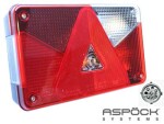 rear light for trailer 240x140x55mm Multipoint V