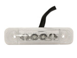 LED- Side marker light 24V white 65X16X6,5MM 24V