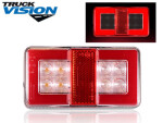 LED rear light 12-24V 150x80x26,5mm