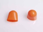 SILIKONKUPPEL orange. 16MM